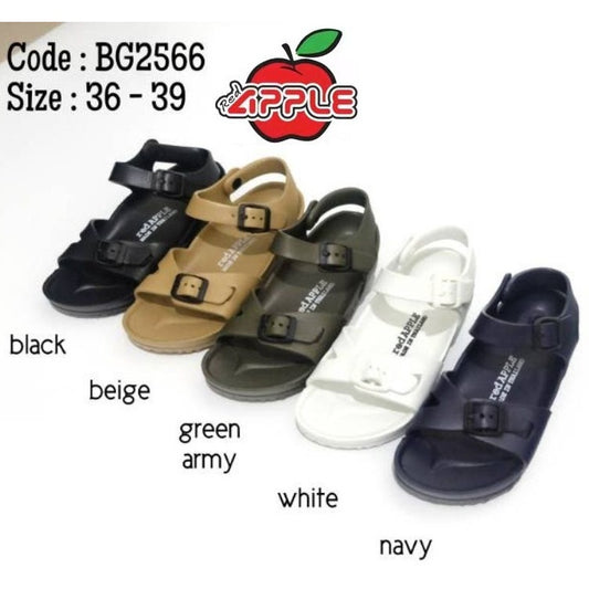 READY STOCK! Thailand Red Apple Shoes BackStrap Sandal Shoes BG2566