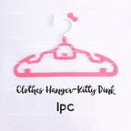 READY STOCKS!!!Mickey Kitty Pooh Cartoon Baby Kids Plastic Clothes Hanger卡通衣挂