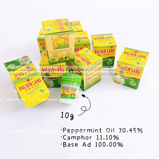 READY STOCK!!!Cap Lang Eagle Balm Balsem Lang 10g/40g 鹰标清凉膏