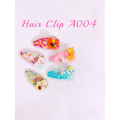 READY STOCK!! 5PCS Cartoon Fruit Cutie Hair Clip Kids Baby Girls Hair Accessories