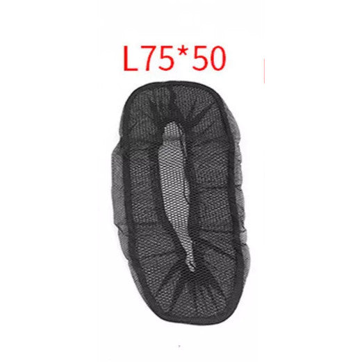 【ReadyStock】New Black Motorcycle Electric Bike Net Seat Cover Mesh Cooling Protector Cushion High Quality