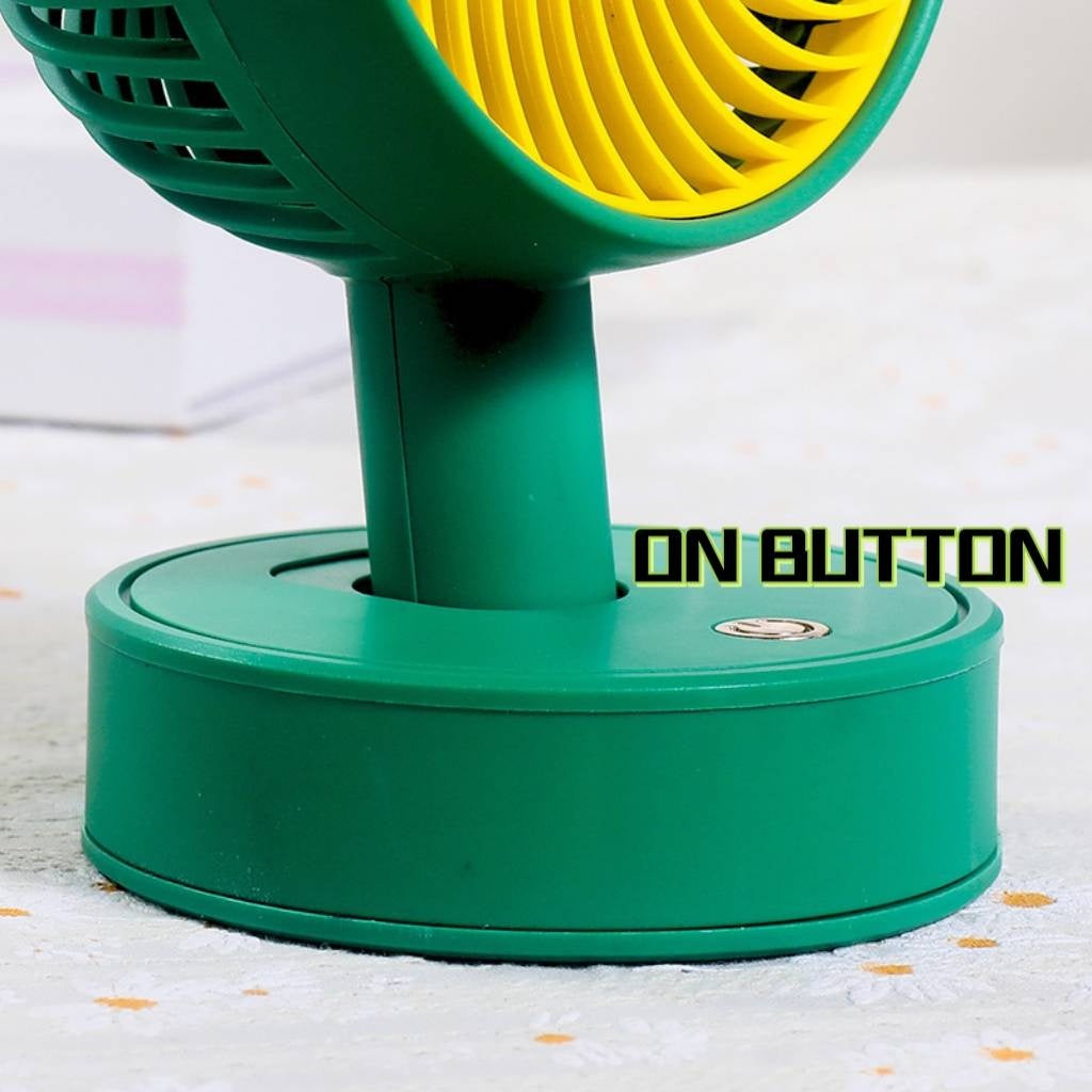 READY STOCK!!! Portable Desk Fan | Mini Table Fan | USB Rechargeable | Clip-on & Handheld Cooling Fan  便携桌面风扇 迷你桌扇