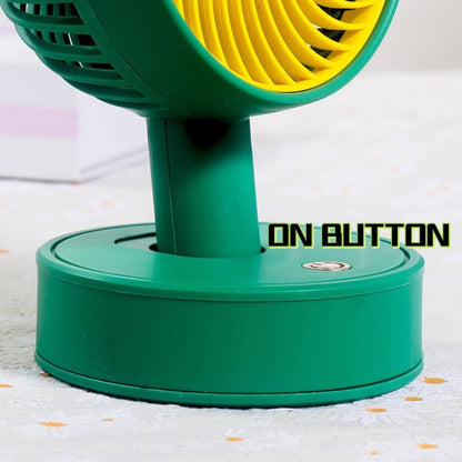 READY STOCK!!! Portable Desk Fan | Mini Table Fan | USB Rechargeable | Clip-on & Handheld Cooling Fan  便携桌面风扇 迷你桌扇