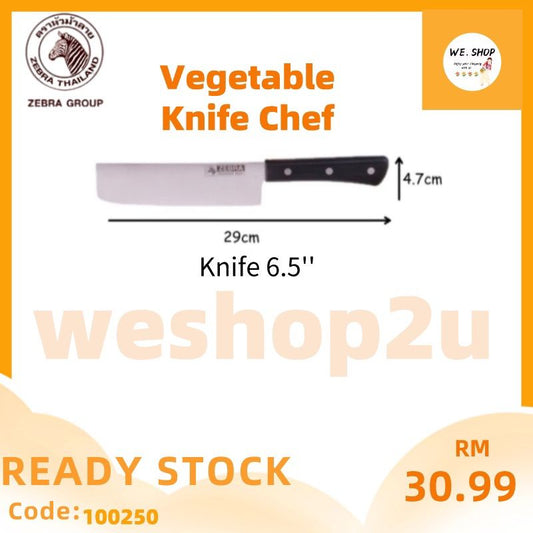 READY STOCK!!! 100% Original THAILAND Zebra Vegetable Knife (6.5 Inch)