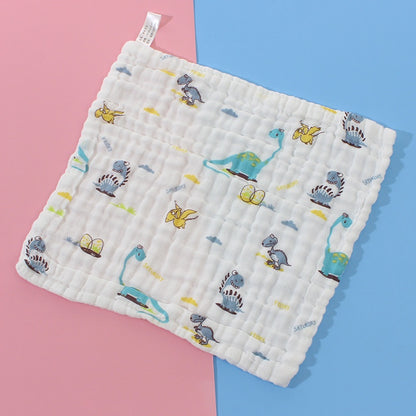 READY STOCK!!!! 6 Layers Baby Handkerchief Infant Towel Newborn Face Bath Towel Cotton Bib Bayi Sapu tangan