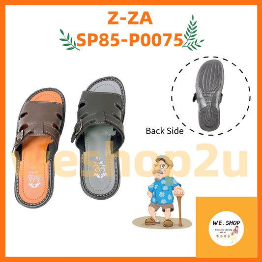 READY STOCK!!!Men Leather Sandal  Selipar Kasut Lelaki  Size 40-45【男士拖鞋】