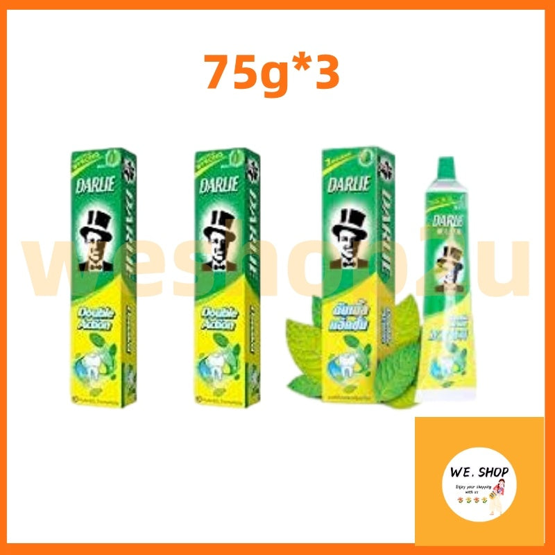 Darlie Toothpaste Value Pack 2in1 ( 225g X 2pcs ) 100% Original Genuine Darlie Product Ubat Gigi Darlie 黑人牙膏