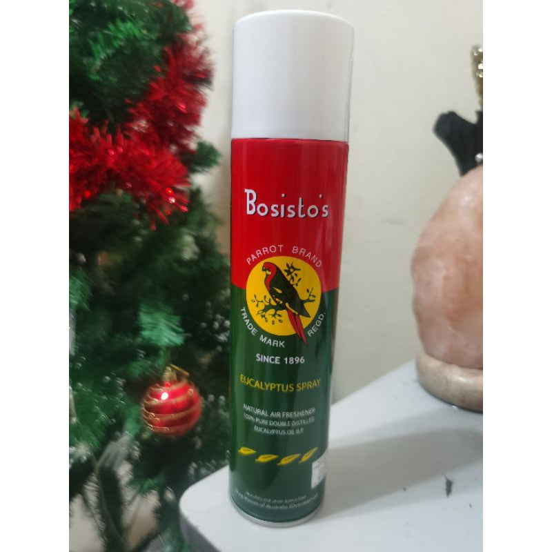 Bosisto's Parrot Brand Eucalyptus spray  300ml 鹦鹉牌白树油天然喷雾剂Minyak Kayu Putih Cap Burung Kakatua spray 300ml/150ml