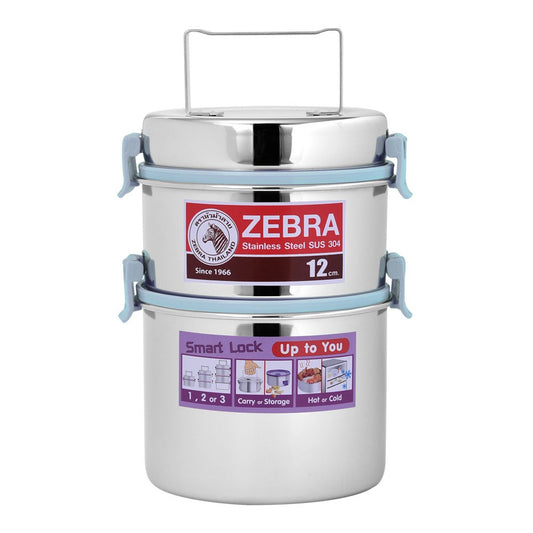 READY STOCK!!!Zebra THAILAND  Smart Lock II Food Carrier (12cm x 2)