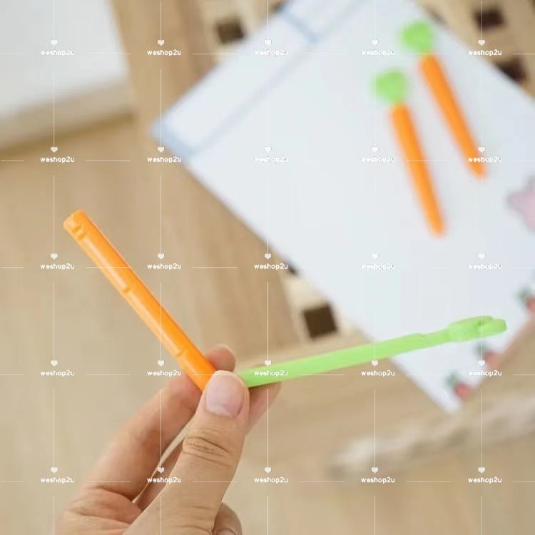 READY STOCK‼️ 5PCS Carrot Bag Sealing Clip Penjepit Plastik Makanan Penyegel Beg Snek Dapur Fresh-Keeping  食品封口夹 萝卜密封夹