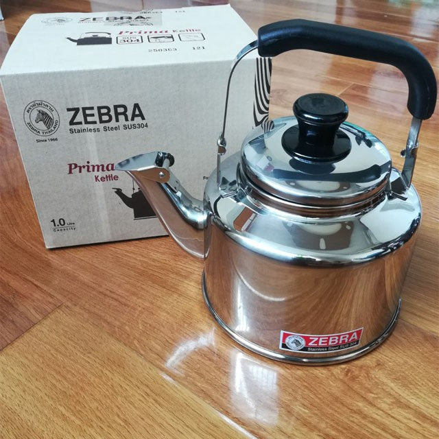 Zebra Prima Stainless Steel Water Kettle 1 Liter -113431