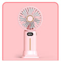 READY STOCK!!! Rechargeable Portable Mini Fan | Handheld USB Charging Fan with Adjustable 4-Speed Wind 充电便携式迷你风扇