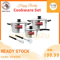 RAEDY STOCK!!!Zebra THAILAND Happy Buddy 8 Pcs Cookware Set