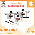 RAEDY STOCK!!!Zebra THAILAND Happy Buddy 8 Pcs Cookware Set