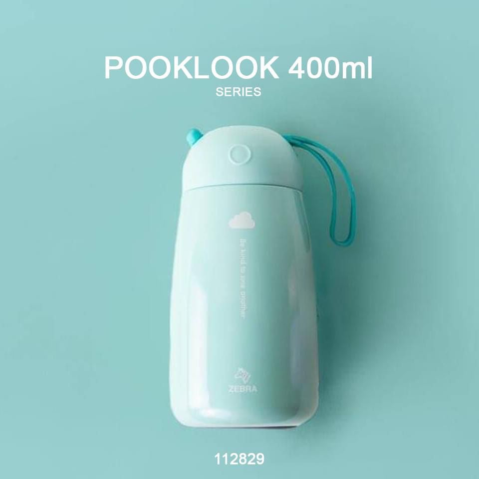 READY STOCK!!!Zebra Pooklook Vacuum Flask (0.4L) 112829