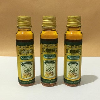 YELLOW OIL GREEN HERB OIL 8cc
