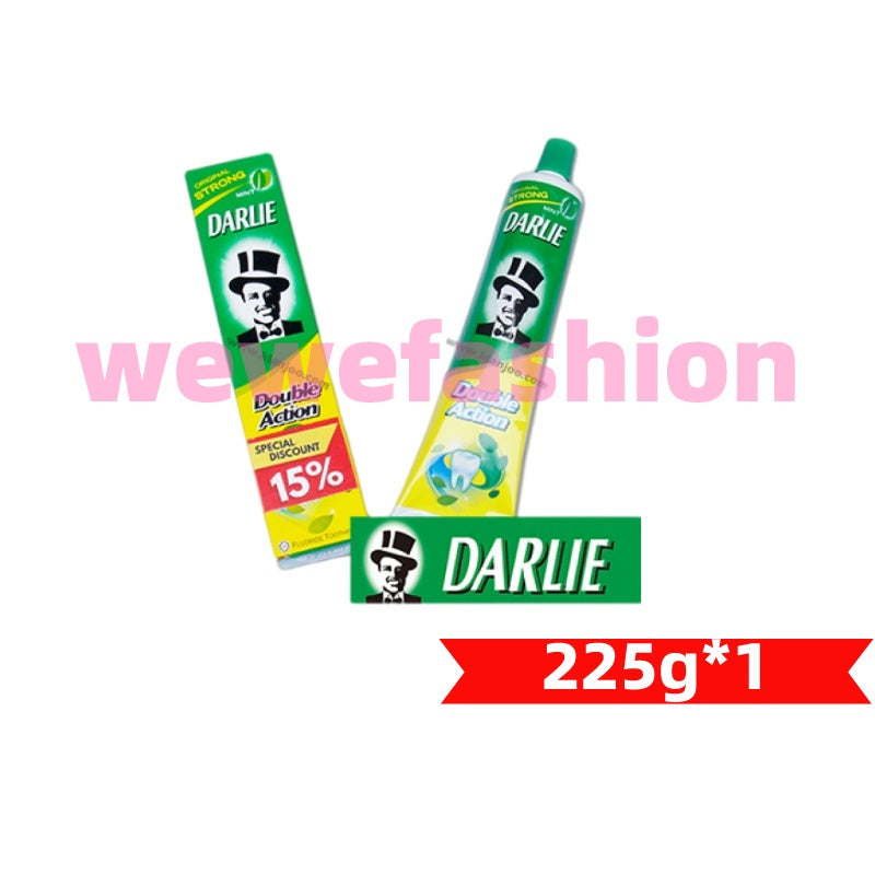 Darlie Toothpaste Value Pack 2in1 ( 225g X 2pcs ) 100% Original Genuine Darlie Product Ubat Gigi Darlie 黑人牙膏