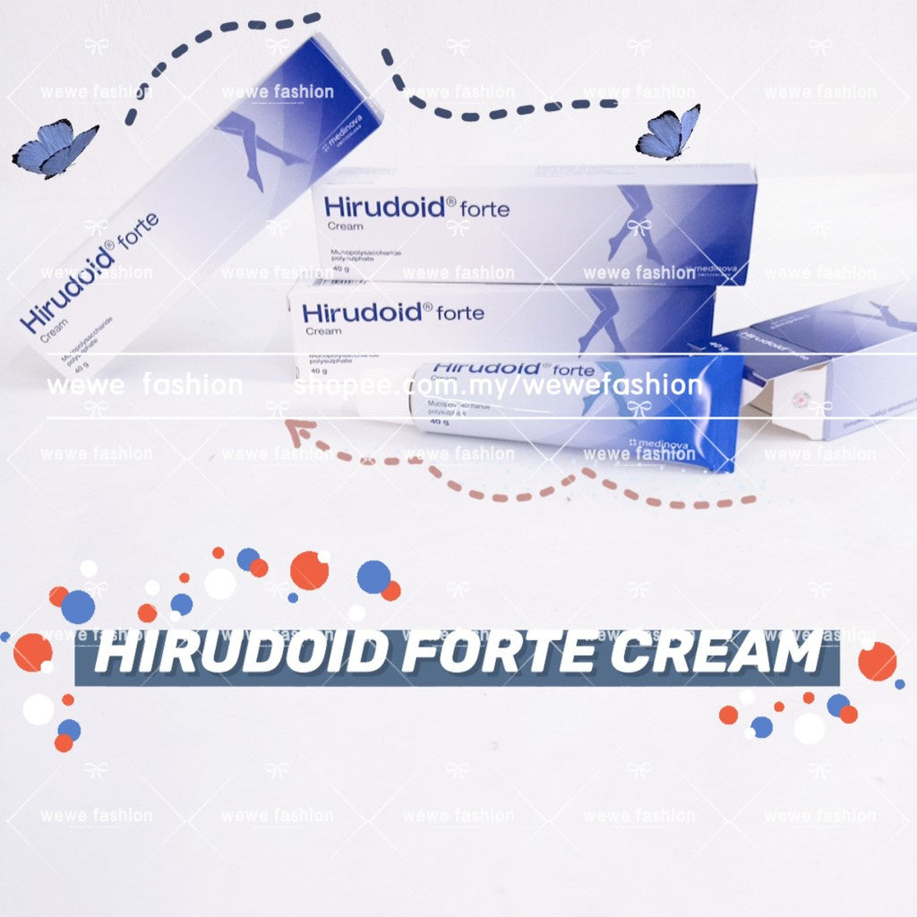 READY STOCK!!!Hirudoid Forte Cream Original Thailand 40g scar repair泰国强效祛疤膏
