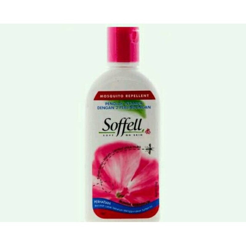 READY STOCK!!! Soffell Mosquito Repellent Lotion 60g | Anti-Mosquito  3 Scents Orange, Apple, Geranium Flower Soffell 驱蚊