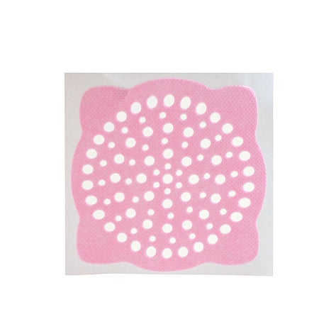 READY STOCK!!!Bathroom Floor Drain Sticker Cover Hair Filter Catcher  Remover Pelekat Penapis Sisa Makanan Rambut 地漏贴