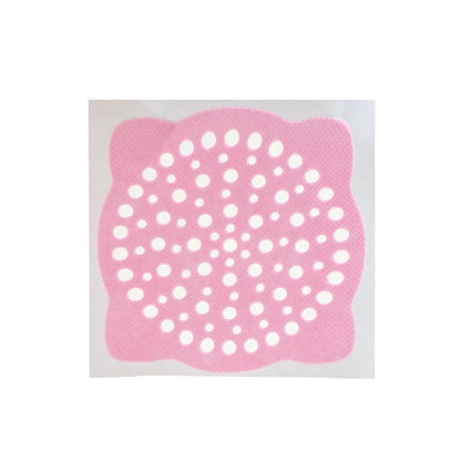 READY STOCK!!!Bathroom Floor Drain Sticker Cover Hair Filter Catcher  Remover Pelekat Penapis Sisa Makanan Rambut 地漏贴