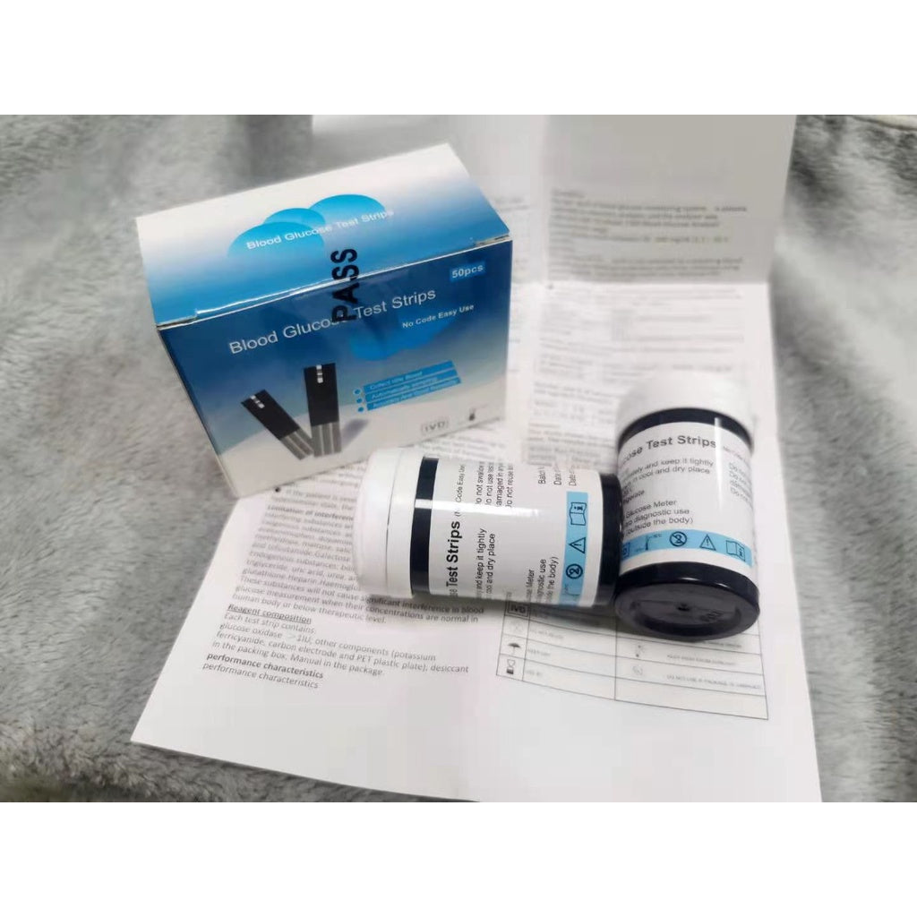 READY STOCK!!!Blood Glucose Meter Sugar Glucometer Mesin Meter Cek Gula Darah Kencing Manis Test Strip GDM
