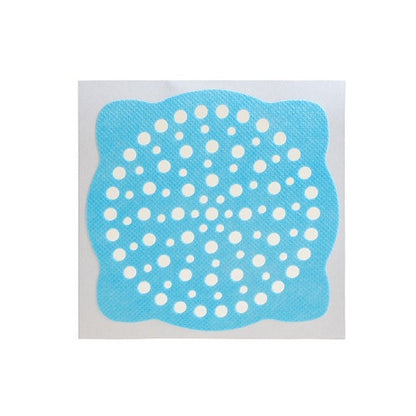 READY STOCK!!!Bathroom Floor Drain Sticker Cover Hair Filter Catcher  Remover Pelekat Penapis Sisa Makanan Rambut 地漏贴