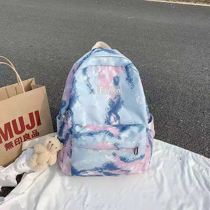 READY STOCK!Korea Style Fashion Bagpack PU Leather Casual 后背包书包