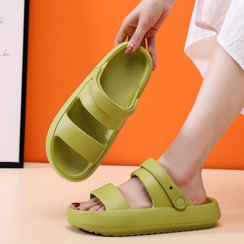 READY STOCK !!!EVA Women Outdoor Slipper Selipar Perempuan Casual Soft 6009/5012XLS