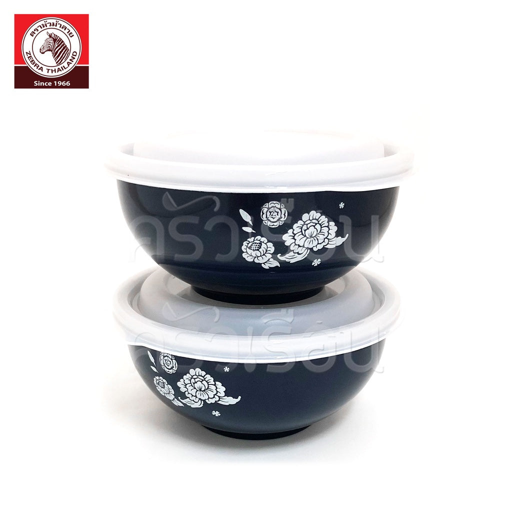 READY STOCK!!!100% Zebra Thailand Lunch Box / Children 's Lunch Box / Lunch Bowl / Stainless Steel Color Bowl