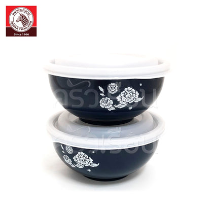 READY STOCK!!!100% Zebra Thailand Lunch Box / Children 's Lunch Box / Lunch Bowl / Stainless Steel Color Bowl