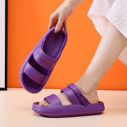 READY STOCK !!!EVA Women Outdoor Slipper Selipar Perempuan Casual Soft 6009/5012XLS