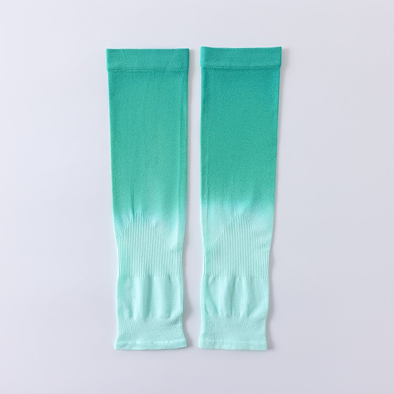 READY STOCK‼️ UV Protection Cycling Arm Sleeve Ice Silk Sunblock Sarung Tangan Panjang Lengan Outdoor Sports  防曬手套 袖套 冰袖