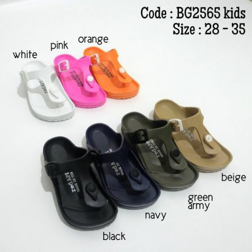 READY STOCKS!!!RED APPLE THAI T-STRIP BG2565 Colour SHOES 泰国防水防滑夹脚拖鞋 Original Thailand