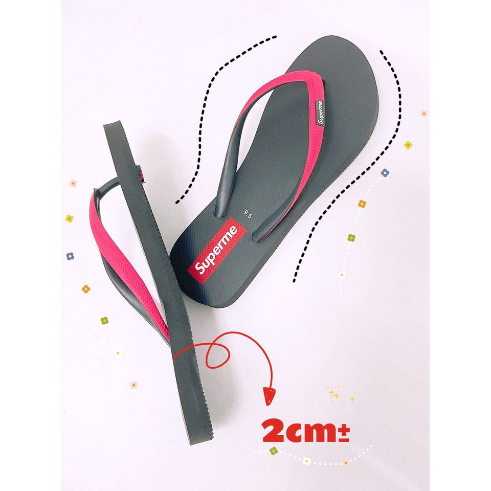 READY STOCK!!!Superme Adult Women Slipper Kasut Wanita SPM-L 夹脚拖鞋