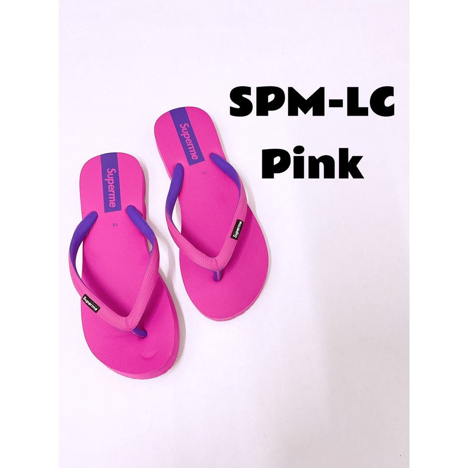 READY STOCK!!!Superme Adult Women Slipper Kasut Wanita SPM-LC 夹脚拖鞋