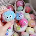READY STOCK!!!Hole shoes decorative buckle accessories shoes flower buckle cute cartoon pattern garden shoe accessories
