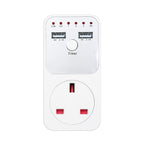 READY STOCK‼️ Countdown Timer Socket Plug-in Switch Pengawal Masa Suis Automatik Untuk Peralatan Elektrik 插座式倒计时定时器