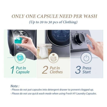 READY STOCK!!!Laundry Gel Beads Magic Washing Cleaner Lasting Liquid Condensate Bead  Lasting Fragrance Perfume【1pc】