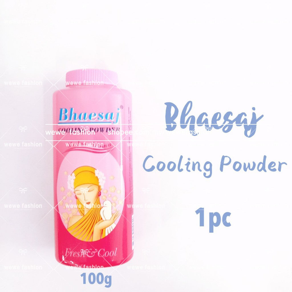 READY STCOK!!!Bhaesaj Cooling Powder 50/100/200/300g Original Thailand 平莎爽身凉粉