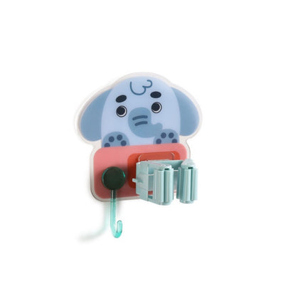 READY STOCK!!! Bathroom Cartoon Punch-Free Mop Hook | Storage Rack Mop Sangkut Penyangkut Clip 收纳拖把夹架