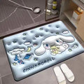 READY STOCK!!!Flowers Strawberry Bear 3D Floor Mat Bath Carpet 40*60cm Anti-slip Quick-drying Pad Kitchen Bathroom Mat