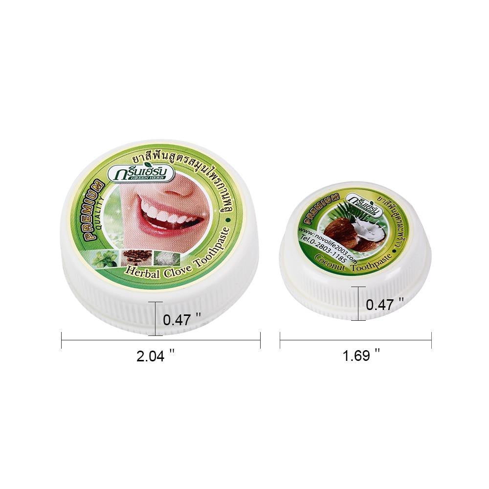 GREEN HERB HERBAL CLOVE TOOTHPASTE 25g WITH FREE GIFT RANDOM