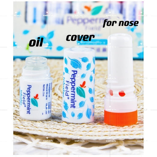 READY STOCK!!!Nasal Inhaler Peppermint Field Spa Aroma Aromatic 薄荷香筒鼻通