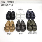 READY STOCK!!!RED APPLE Double Strip BG2562 SHOES 泰国防水防滑双带拖鞋 Original Thailand