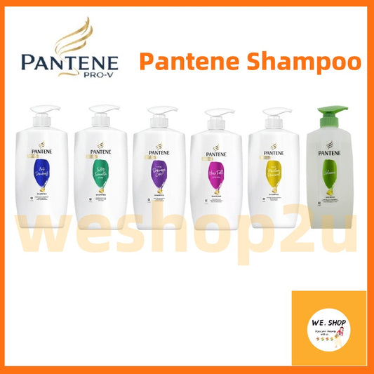 ✅ READY STOCK‼️ PANTENE Hair Shampoo 720ml/680ml | Anti-Dandruff, Hair Fall Control, Smooth & Silky, Total Damage Care