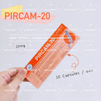 READY STOCK!!!PIRCAM-20 (10capsule/tablet) Original Thailand Relief Headache and Body Pains标康胶丸-20
