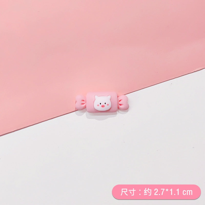 READY STOCK!!!Hole shoes decorative buckle accessories shoes flower buckle cute cartoon pattern garden shoe accessories