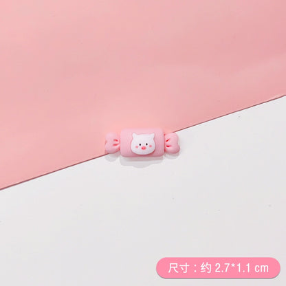 READY STOCK!!!Hole shoes decorative buckle accessories shoes flower buckle cute cartoon pattern garden shoe accessories