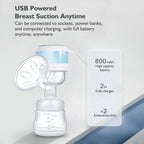 READY STOCK!!!Rechargeable Breast Pump Double Electric Breast Pump Pam Susu USB Led Screen Breast Pump Electric 电动吸奶器